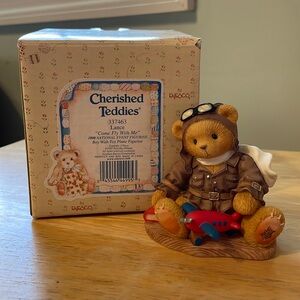 1998 Vintage Cherished Teddies National Event figurine. Lance.